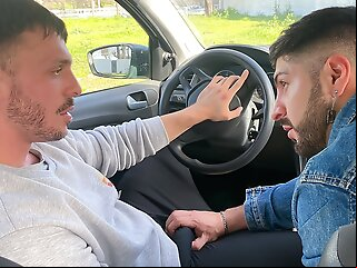 forgetting phone car start hottest gay